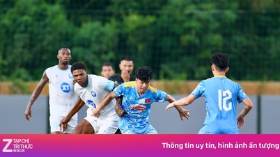 Tuyển Việt Nam thua đậm Nam Định