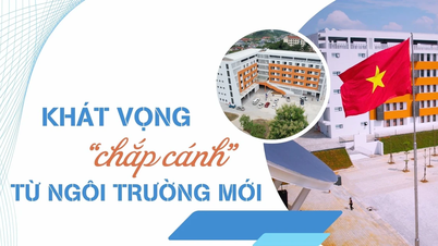 KHÁT VỌNG “CHẮP CÁNH” TỪ NGÔI TRƯỜNG MỚI