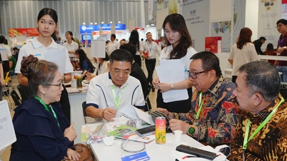 Ratusan delegasi pembelian internasional datang ke Vietnam untuk mencari peluang kerja sama dan sumber pasokan.