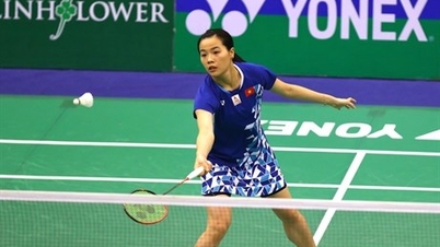 Thuy Linh adalah unggulan No. 1 di Turnamen Bulu Tangkis Vietnam Open 2025