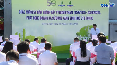 [VIDEO] Tuyên truyền, quảng bá sử dụng sản phẩm xăng E10 RON95 tại Quảng Ngãi | QNgTV