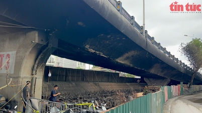 Perdana Menteri meminta untuk mengklarifikasi penyebab dan tanggung jawab kebakaran di tempat parkir di bawah jembatan Vinh Tuy.