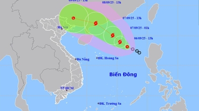 La diferencia de la tormenta número 7 Tapah está a punto de formarse, el Norte recibirá fuertes lluvias durante 3 días.