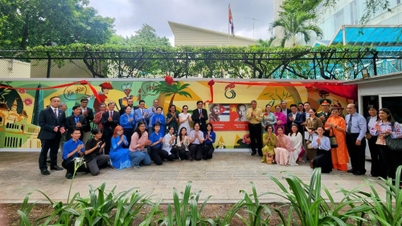 Ho-Chi-Minh-Stadt weiht Wandgemälde der Freundschaft zwischen Vietnam und Kuba ein