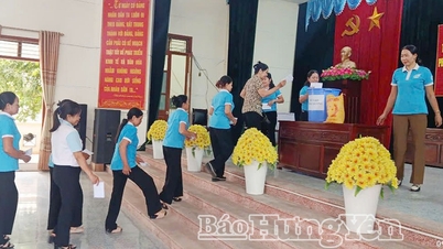 Phụ nữ xã Phạm Ngũ Lão xây dựng gia đình 5 không, 3 sạch