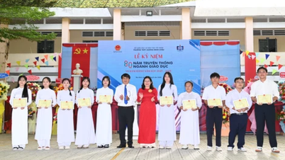 Trường THPT Dương Minh Châu khai giảng năm học mới