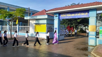 Trường THCS Tân Lợi: Long trọng tổ chức Lễ Khai giảng năm học mới 2025 – 2026.