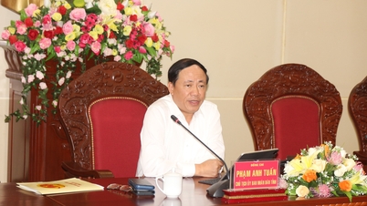 Vorsitzender des Volkskomitees der Provinz, Pham Anh Tuan: Unternehmen im Geiste von „5 zusammen“ begleiten