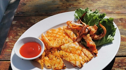 Xuýt xoa với mực một nắng của Lâm Đồng biển xanh