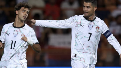 Ronaldo 40 tuổi "gánh hàng công", Bồ Đào Nha vùi hạ Armenia 5-0