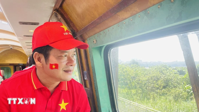 Το τουριστικό τρένο "Hanoi 5 Cua O" καλωσορίζει επίσημα τους επισκέπτες από τις 6 Σεπτεμβρίου 2025