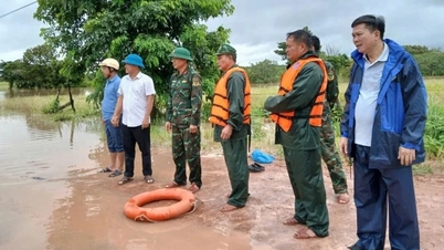 Dak Lak Border Guard urgently responds to floods in...