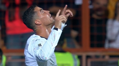 Ronaldo gửi bàn thắng lên thiên đường cho Diogo Jota, sau khi lập cú đúp ở vòng loại World Cup 2026