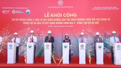 Hanoi memulakan pembinaan lebuh raya di bawah projek Ring Road 4 - Wilayah Ibu Kota