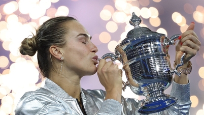 Sabalenka lần thứ hai liên tiếp vô địch Giải quần vợt Mỹ mở rộng
