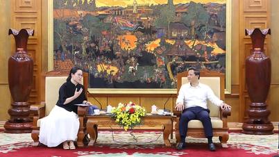 ประธานคณะกรรมการประชาชนจังหวัดบั๊กนิญ Vuong Quoc Tuan ต้อนรับและทำงานร่วมกับผู้นำของ Sumec Group