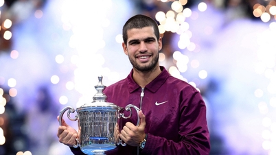 Thắng áp đảo Sinner, Carlos Alcaraz vô địch US Open 2025