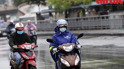 Weersverwachting voor 1 januari: Een koude luchtmassa trekt binnen, de temperaturen dalen sterk in Noord- en Noord-Centraal Vietnam.
