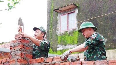 Mang xuân về vùng lũ