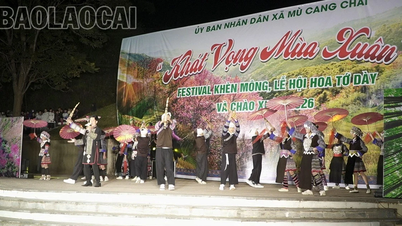 Komune Mu Cang Chai menganjurkan program kebudayaan untuk menyambut musim bunga tahun 2026.
