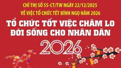 2026년 음력 설(말띠 해) 행사 개최에 관한 지침 제55-CT/TW호의 내용