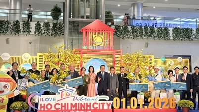 호치민시는 2026년 새해 첫 해외 방문객을 맞이합니다.