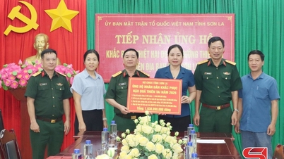 Son La receives over 82.7 billion VND in support for disaster relief.