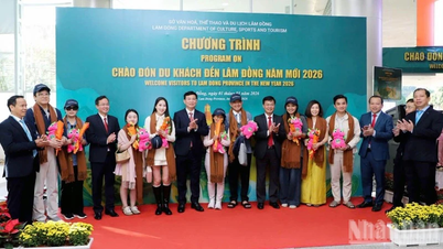 Lâm Đồng chào đón những du khách đầu tiên năm 2026
