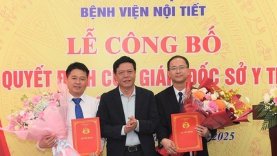 Bổ nhiệm hai Phó Giám đốc Bệnh viện Nội tiết Nghệ An