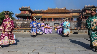 Tái hiện lễ Ban sóc triều Nguyễn, khởi động Festival Huế 2026