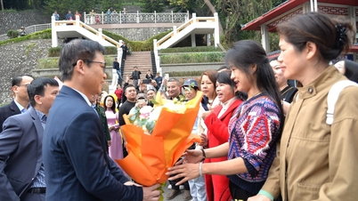 Lang Son da la bienvenida a su primer grupo turístico internacional de 2026.
