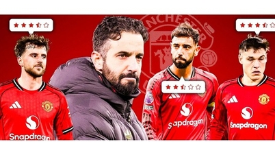 Calificaciones de 21 jugadores del Manchester United después de media temporada de actuaciones inconsistentes.