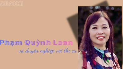Pham Quynh Loan a její spojení s poezií.