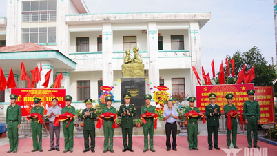 កាម៉ៅ៖ ពិធីសម្ពោធរូបសំណាក «លោកប្រធានហូជីមិញ រួមជាមួយកងទ័ពការពារព្រំដែន»