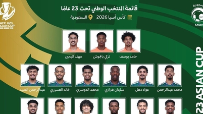 Vietnam U23's strongest opponent announces squad list: Star-studded players in all three lines!