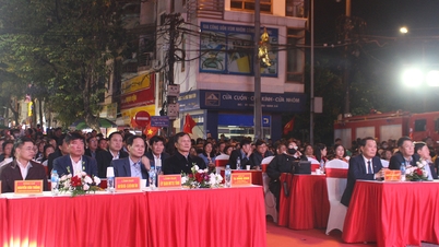 Kinh Bac Ward inaugura la calle nocturna Ngo Gia Tu.