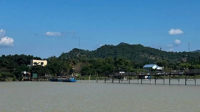 El puente de madera de Phu Kien ha sido reparado.