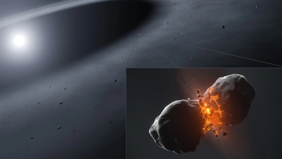 Violent collisions in young star systems reveal the early stages of planet formation.