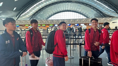 La selección sub-23 de Vietnam se traslada a la sede del Campeonato Asiático Sub-23 de la AFC de 2026.