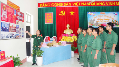 Phòng Hồ Chí Minh - Hun đúc bản lĩnh chính trị cho Bộ đội Tăng thiết giáp