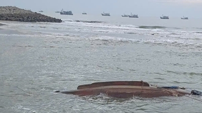 漁船が波で沈没、乗組員1人が行方不明。