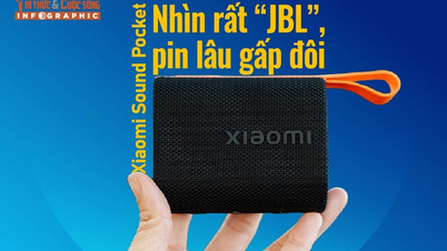 [INFOGRAPHIC] Xiaomi Sound Pocket, nhìn rất “JBL”, pin lâu gấp đôi