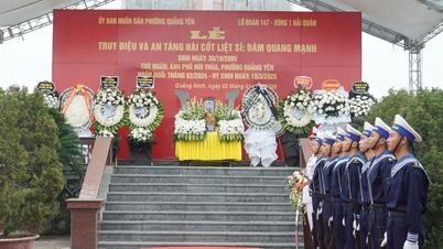 Wręczenie Certyfikatu Uznania Ojczyzny męczennikowi Dam Quang Manh za jego bohaterską ofiarę na archipelagu Truong Sa.