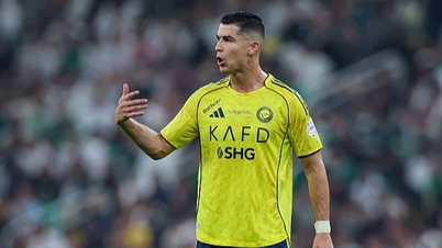 Cristiano Ronaldo reagiert, wenn er von einem Gegner provoziert wird.