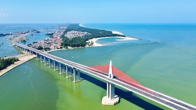 Die Thuận-An-Seebrücke, die längste in Zentralvietnam, wird bald in Betrieb genommen: Damit endet eine 100-jährige Trennung.