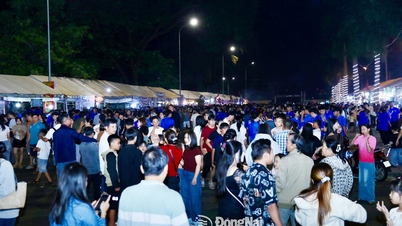 [វិចិត្រសាលរូបភាព] តូបលក់ទំនិញចំនួន 90 ដ៏មមាញឹកនៅឯពិធីបុណ្យម្ហូបអាហារតាមដងផ្លូវ Phuoc Long