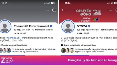 페이스북 사용자 Thế Anh 28, VTV24, 그리고 Độ Mixi가 사라졌습니다.