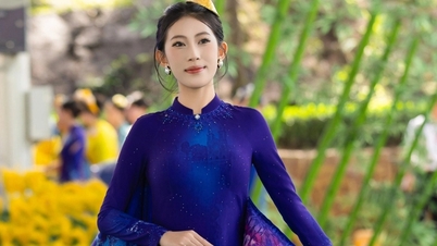 Celebrujemy piękno kobiet poprzez kolekcję ao dai „Kwiat lotosu dziedzictwa”.