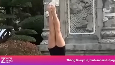 Senaste nytt om fallet med flickan som utövar olämplig yoga i Linh Ung-templet.