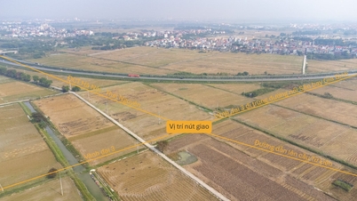 Egy hatalmas csomópont tervezése, amely a Tu Lien hidat és 3 gyorsforgalmi utat kötne össze Dong Anhban.